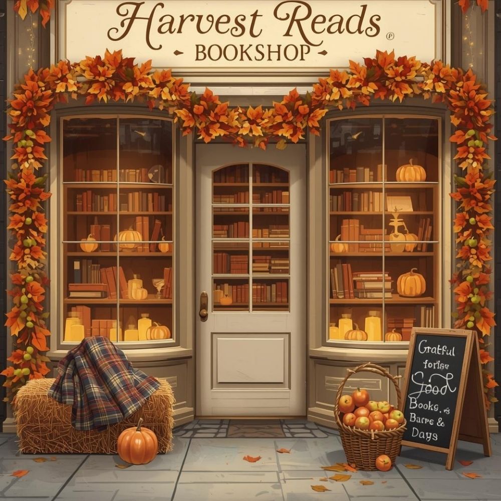 Close-up detail of Harvest Chapter Kindle insert artwork
