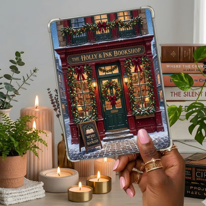 Holly & Ink Kindle insert second lifestyle view in a clear eReader case