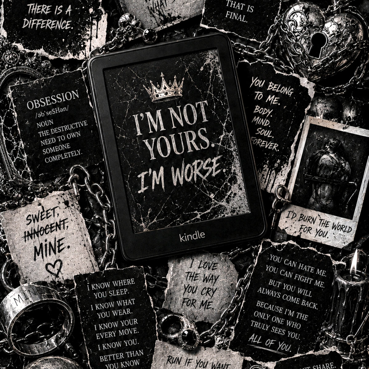 I’m Not Yours artwork close-up