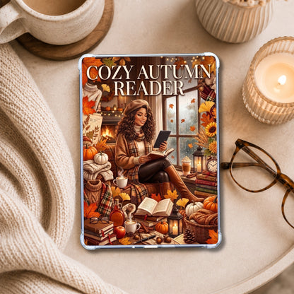 Latina Cozy Autumn Reader shown on an eReader in a styled setting