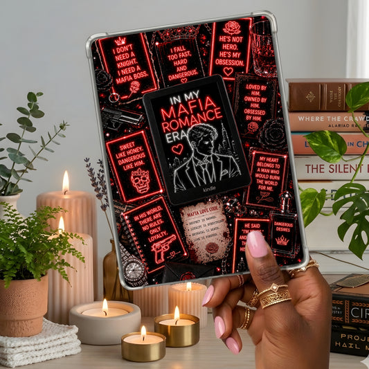 Mafia Reader Neon Lights shown on a handheld eReader