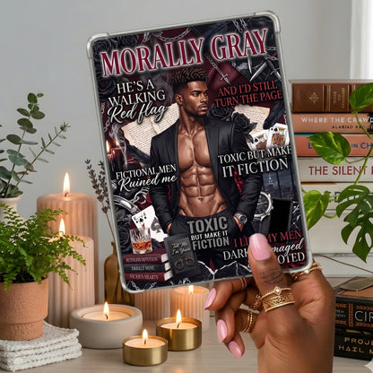 Melanin Red Flag shown on a handheld eReader