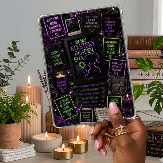Mystery Era Neon Lights shown on a handheld eReader
