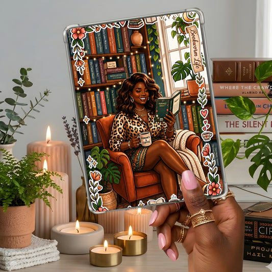 Plus Size Book Worm Life shown on a handheld eReader