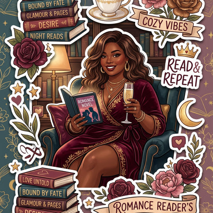 Plus Size Love Untold Black Girl artwork close-up