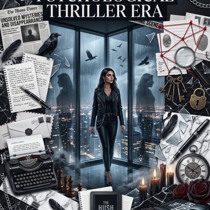 Psychological Thriller artwork close-up