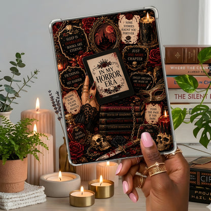Queen of Horror shown on a handheld eReader