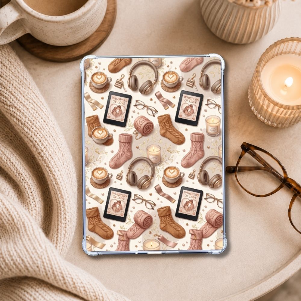 Reading Essentials Kindle insert styled in a clear eReader case