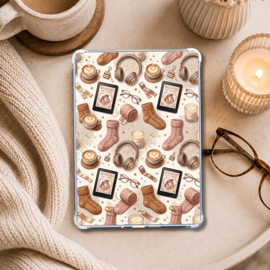 Reading Essentials Kindle insert styled in a clear eReader case