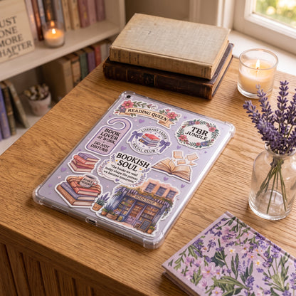 Reading Queen Kindle Insert eReader Case Decor | Accessories for Book Lovers