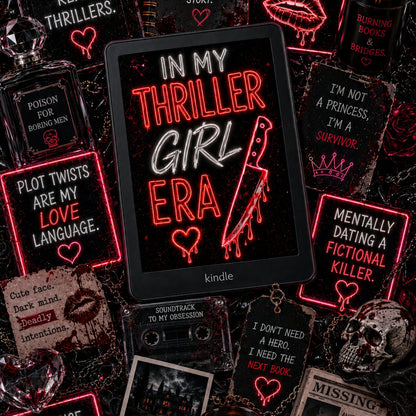 Thriller Girl Neon Lights artwork close-up