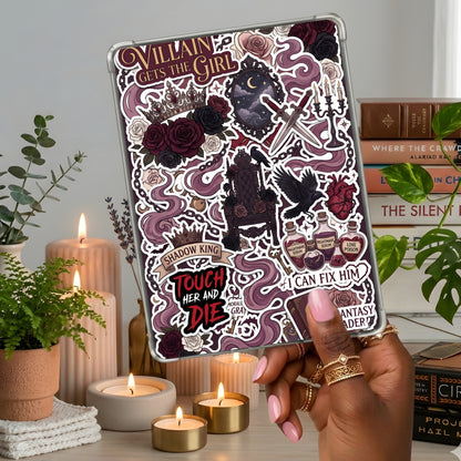 Villain Gets the Girl shown on a handheld eReader
